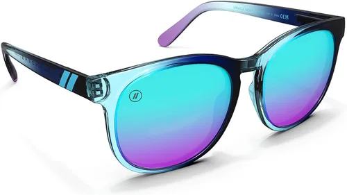Miniatura 33 de Blenders Eyewear Serie H - Gafas de sol polarizadas - Ojo de gato redondo, bisagra con resorte - 100% protección UV - Para mujer