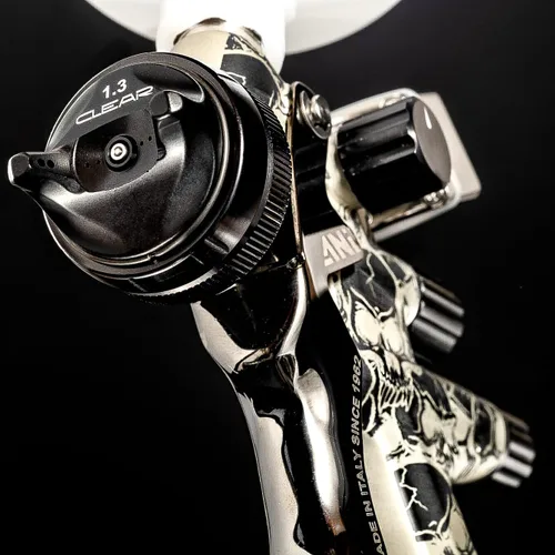 Miniatura 8 de Pistola pulverizadora ANi Edición limitada de cráneo 1.3mm Transparente (AH1535036A)