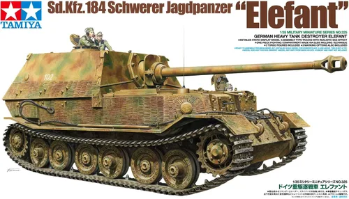 Miniatura 2 de Tamiya Modelos Alemán Sdkfz184 Elefant 1/35