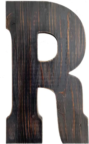 Miniatura 31 de ABELOTS Arte de pared con letras grandes para sala de estar, baño, dormitorio y decoración del hogar, letras rústicas de granja para apellidos