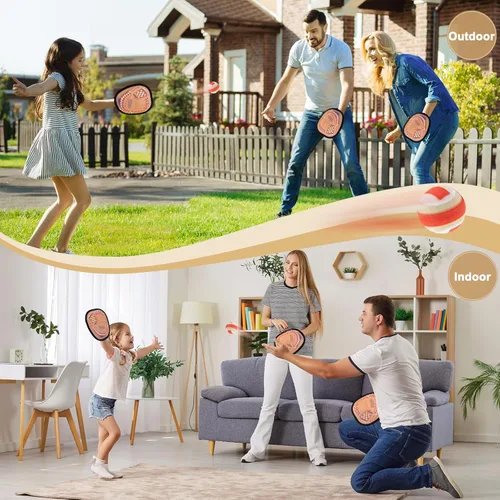 Miniatura 7 de Juego de pelota de lanzar y atrapar guantes de béisbol para niños pequeños, juegos exteriores para niños y familia, juguetes de playa y piscina