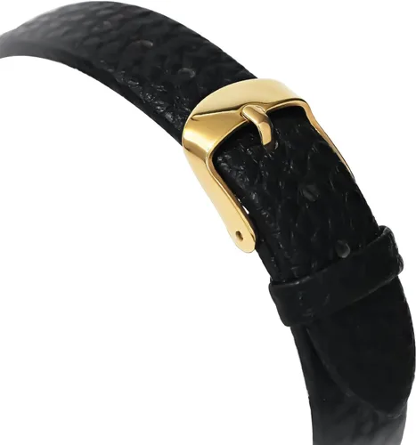 Miniatura 3 de Reloj con correa de cuero para mujer, elegante, elegante, clásico, casual, a la moda, cuadrado, reloj de regalo para ella