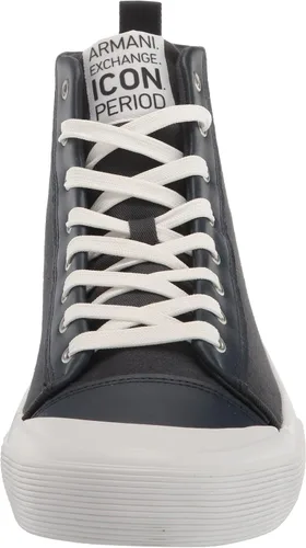 Miniatura 2 de AX ARMANI EXCHANGE Men's Updated Icon Logo High-top Sneaker