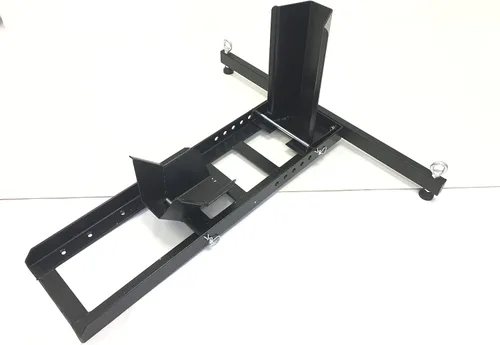Miniatura 3 de MaxxHaul 70271 Soporte para rueda de motocicleta ajustable, resistente, capacidad de peso de 1800 lb