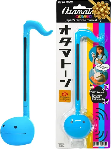 Miniatura 7 de Otamatone - Instrumento musical electrónico japonés sintetizador portátil de Maywa Denki Studio, galardonado, educativo y divertido, ideal para Negro