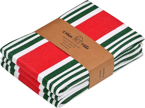 Miniatura 108 de Urban Villa Toallas de cocina 100% algodón, paquete de 6, altamente absorbentes, de secado rápido, súper suaves, de primera calidad, para cocina