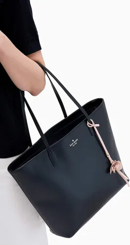 Miniatura 4 de Kate Spade New York - Bolso de mano con diseño de flores de Karla (negro)