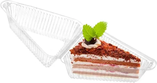 Miniatura 9 de TIDTALEO 50 recipientes para tartas con tapa transparente, cajas de almacenamiento de grado alimenticio para postres, quesos y más para fiestas