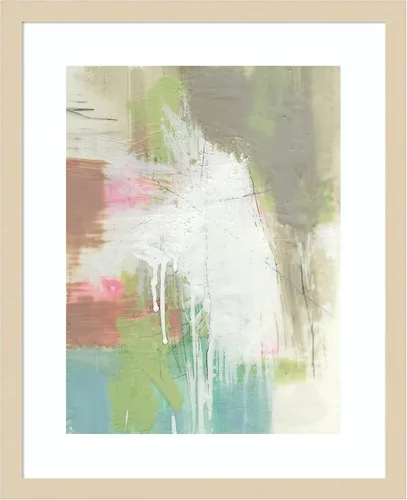 Miniatura 16 de Amanti Art Framed Wall Art Print 33x26 Retro Splash I by Jennifer Goldberger, Abstract Wall Art, Modern Contemporary Decor, Large Poster Painting
