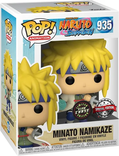 Miniatura 5 de Funko Naruto Pop! Animación Minato Namikaze Figura de vinilo exclusiva #935 [De pie]