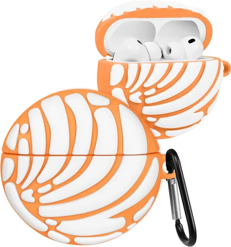 Miniatura 13 de Funda para Airpods de Boaretiu de 2ª/1ª Generación - Funda Linda Kawaii - Funda de Silicona Blanda 3D con Llavero para Mujeres, Niñas, Adolescentes