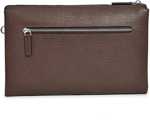 Miniatura 7 de BALIDIYA - Bolso de mano para hombre con cremallera Marrón talla única billetera de viaje