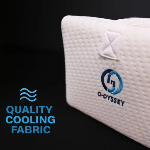 Miniatura 6 de O-DYSSEY Almohada ortopédica de rodilla para personas que duermen de lado, almohada de espuma viscoelástica para aliviar el dolor de cadera, ciática
