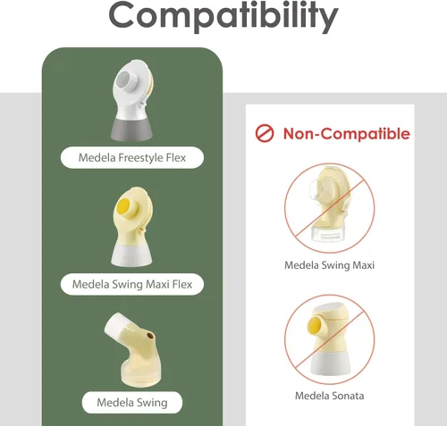 Miniatura 3 de BabyShown Tubing compatible con Medela Freestyle Flex y Medela Swing Maxi Flex Pumps, reemplazo Freestyle Flex y Swing Maxi Flex Tubing, no piezas