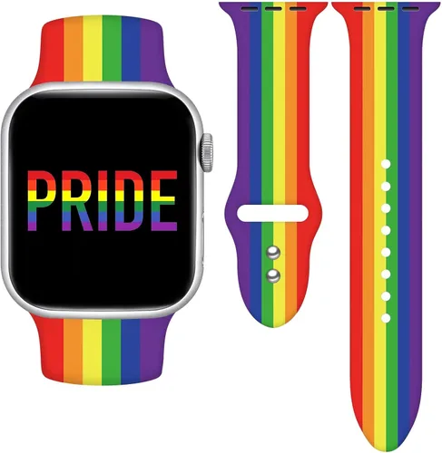 Miniatura 14 de Pride - Correa de reloj compatible con Apple Watch Series 11, 10, 9, 8, 7, 6, 5, 4, Ultra SE