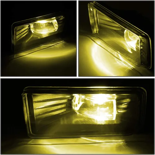 Miniatura 2 de DNA MOTORING FL-ZTL-263-AM Luz antiniebla LED con bisel e interruptor [compatible con Escalade 07-08 / Avalanche 07-13 / 07-15 Silverado]