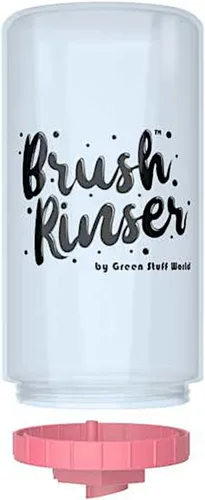 Green Stuff World Cepillos Enjuagador de Botellas Actualización 500ML 16.9 fl oz 11885 Rosa - 11884 Verde GSWD (Rosa 11885)