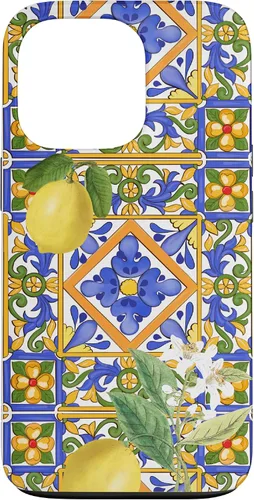 Miniatura 10 de Sicilian,Italian,Summer,Tiles,Citrus,Mosaic,Majolica Art Case for iPhone 17
