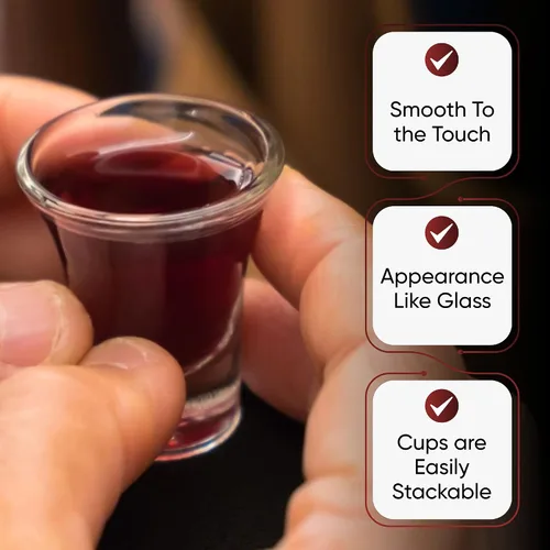 Miniatura 6 de 2000 Vasos de Comunión de Plástico Premium a Granel - Juego de Vasos Desechables para la Santa Comunión para Servicio de Iglesia - Copas