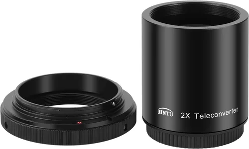 Miniatura 7 de JINTU Lente teleobjetivo manual de 19.685-39.370 in f/8 + montura en T para Canon EOS Rebel SL2 SL1 T3 T3i T4i T5 T5i T6 T6i T6s T7 T7i 4000D 6D 7D