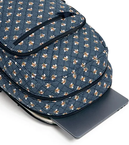 Miniatura 5 de Vera Bradley - Mochila Campus de algodón para mujer