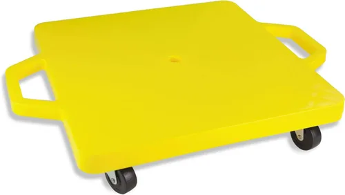 Champion Sports Heavy-Duty Scooter with Handles – Durable Poly Plastic, Non-Marring Wheels for Indoor & Outdoor Play, Colors & Sets
