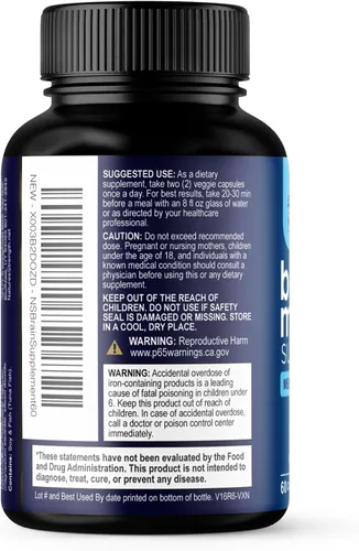 Miniatura 8 de Píldoras de suplemento de memoria cerebral, nootrópicos de fuerza 3X para concentración, claridad y apoyo de enfoque, salud cerebral, vitaminas