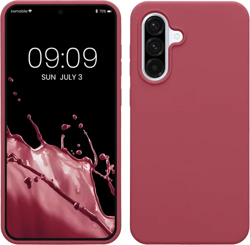 Miniatura 209 de kwmobile Funda Compatible con Samsung Galaxy A14 5G - Funda de teléfono de TPU y silicona con acabado suave - Verde Lima