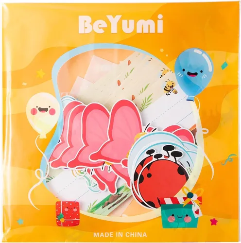 Miniatura 6 de BeYumi Juego de 60 placas de identificación de insectos, detalles de aula, etiquetas de nombre para el regreso a clases, mariposa, mariquita, abeja