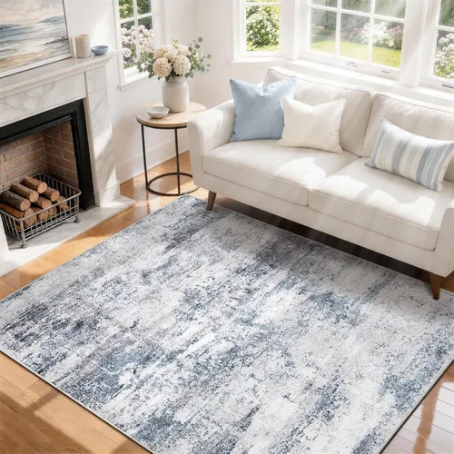 Miniatura 108 de 5x7 Area Rugs for Living Room Rug Washable: Abstract Rug for Dining Room Bedroom Carpet Non Slip 5 by 7 Indoor Modern Nursery Home Office Beige