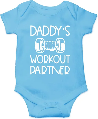 CBTwear Body para bebé de entrenamiento para papá, adorable mameluco para niño, divertido y lindo traje para bebé