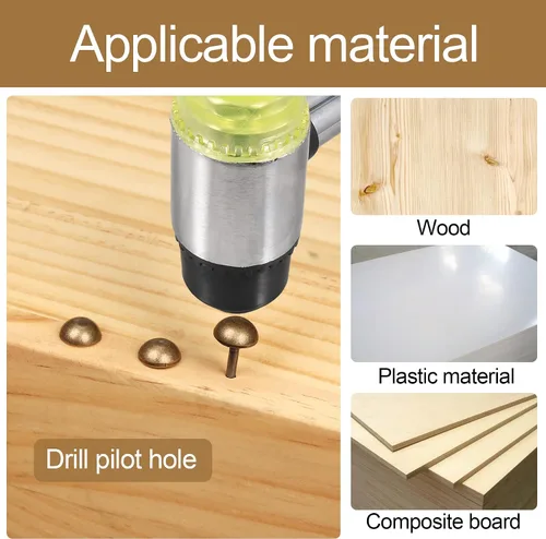 Miniatura 5 de Tachuelas de latón puro macizo como tachuelas de tapicería antiguas para muebles, pasadores decorativos para madera, tachuelas de alfombra