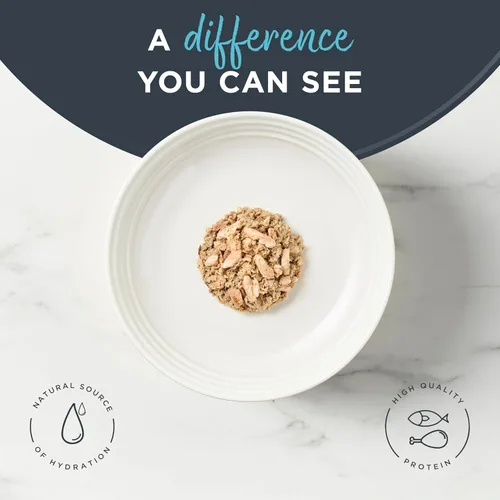 Miniatura 3 de Reveal Alimento húmedo natural para gatos, 18 unidades, sin granos, ingredientes limitados, sardina con caballa en caldo, tazas de 2.12 onzas