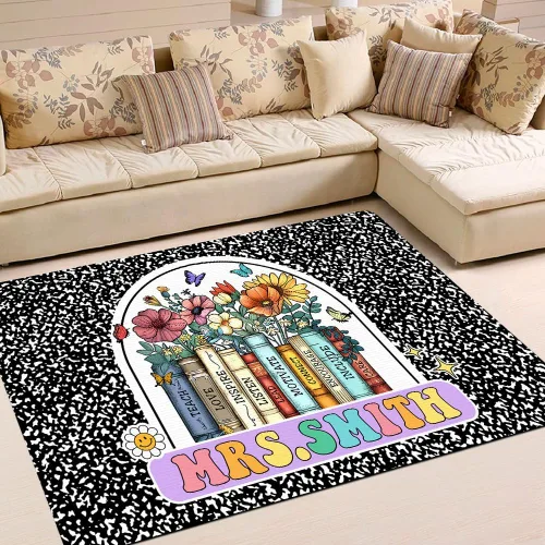 Miniatura 10 de Alfombras de composición personalizada para el aula para niños, alfombras para dormitorio, niñas, niños, alfombra pastel para aula, alfombra