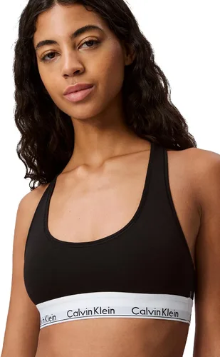 Miniatura 4 de Calvin Klein - Brasier de algodón moderno, sin alambres y sin forro para mujer