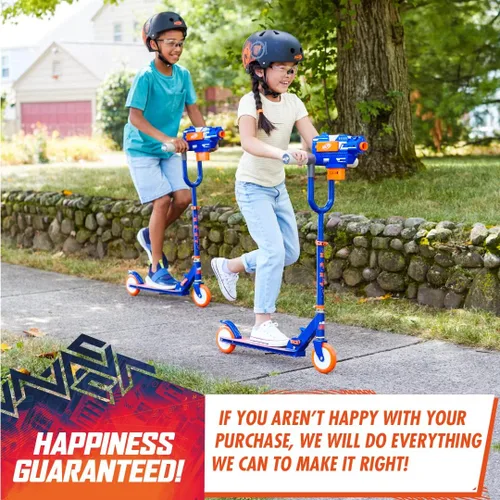 Miniatura 8 de SKIDEE Kick Scooter for Kids Ages 3-5 Foldable 3 Wheel Scooter with Lean-to-Steer, Adjustable Height, Removable Seat & LED Light Wheels Toddler