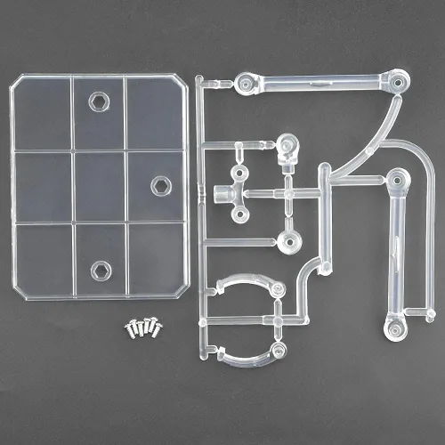 Miniatura 3 de Kit de soporte de figura de acción de 10 piezas, soporte de base de acción flexible para figuras de acción Gundam, kits de modelos de bricolaje