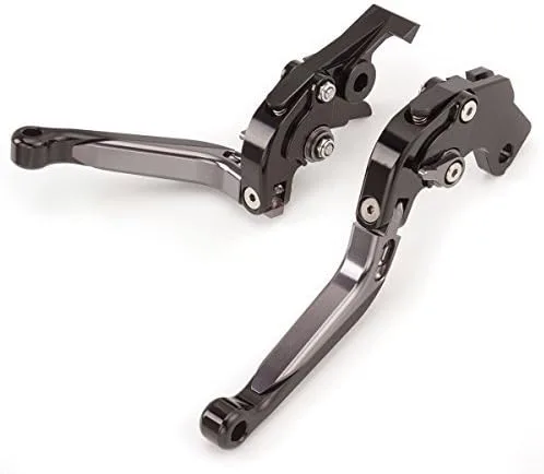 Miniatura 15 de FXCNC Palancas de embrague de freno ajustables ajustables plegables Billet compatibles con YZF R3 R25 2013-2021, MT-03 MT-25 2015-2021