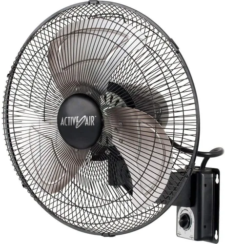 Miniatura 5 de Active Air Ventilador con soporte para pared, de gran potencia, 16 pulgadas, color negro