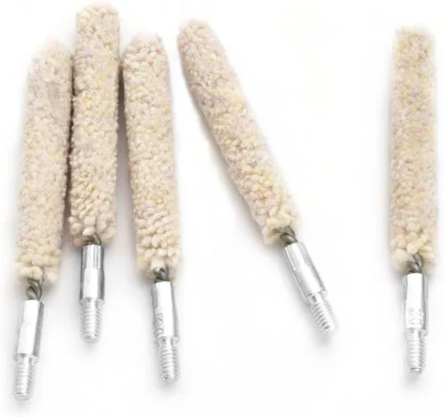 Miniatura 5 de Kit de 10 Cepillos/Hisopos para Ánima, Cepillos de Limpieza para Ánima de Escopeta/Pistola (.30 Cal)