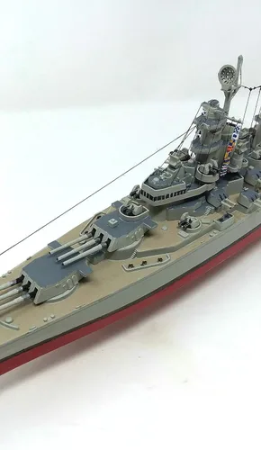 Miniatura 6 de Atlantis USS Iowa Big Battleship Kit de Modelo de Plástico 1/535 Juguete y Pasatiempo