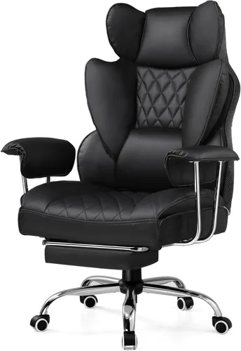 Miniatura 17 de GTPLAYER Silla para videojuegos, silla de oficina con soporte lumbar de resorte de bolsillo, ergonómica y cómoda, silla de escritorio de oficina