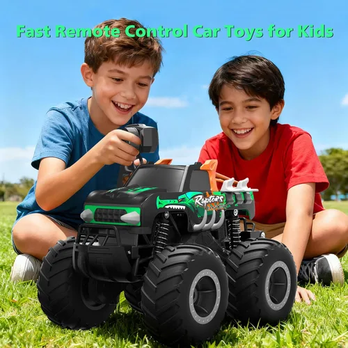 Miniatura 7 de HOMETALL Juguetes de Camión Monstruo a Control Remoto - 1:16 Impermeable Todo Terreno Carro RC Rápido Carro a Control Remoto con Cuerpo Resistente a