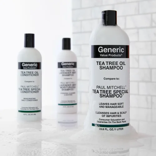 Miniatura 7 de Generic Value Products Champú de Aceite de Árbol de Té, Deja el Cabello Suave y Manejable, Deja el Cuero Cabelludo Limpio y Picoteante, Añade
