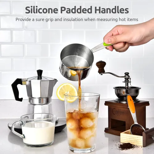 Miniatura 7 de U-Taste - Juego de tazas y cucharas medidoras Multicolores