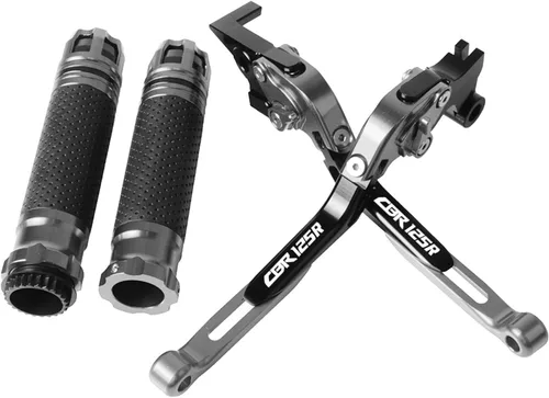 Miniatura 10 de Accesorios CNC para motocicleta, ajustable, plegable, extensible, con logotipo, palancas de embrague de freno para Yamaha FZ6 FAZER FZ-6 FZ 6 10