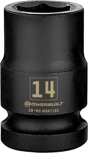 647161 1/2" Dr. 0.551 in Socket de impacto