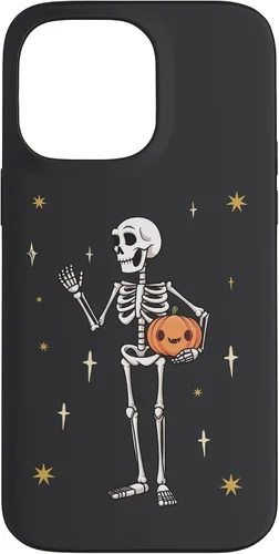 Miniatura 20 de Funda divertida de Halloween con diseño de esqueleto para iPhone 11