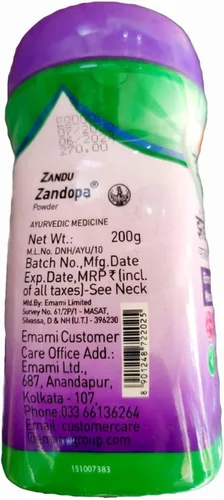 Miniatura 4 de Paquete de 2 - Zandu Ayurveda Zandopa - 7.05 oz