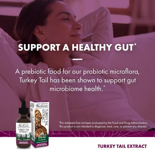 Miniatura 5 de Host Defense Extracto de cola de pavo – Suplemento de apoyo para la salud digestiva y la respuesta inmune – Suplemento de hongos para el microbioma